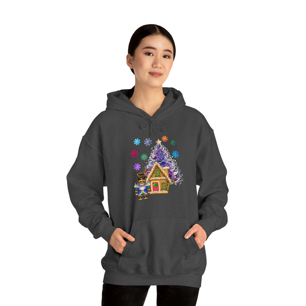 Gnome nutcracker Unisex Heavy Blend™ Hooded Sweatshirt