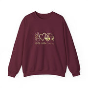Peace Love Camping Unisex Heavy Blend™ Crewneck Sweatshirt