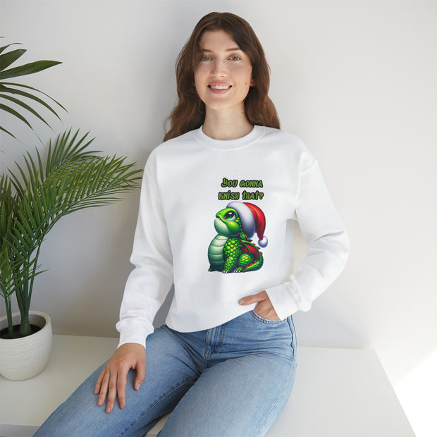 Christmas dragon Unisex Heavy Blend™ Crewneck Sweatshirt