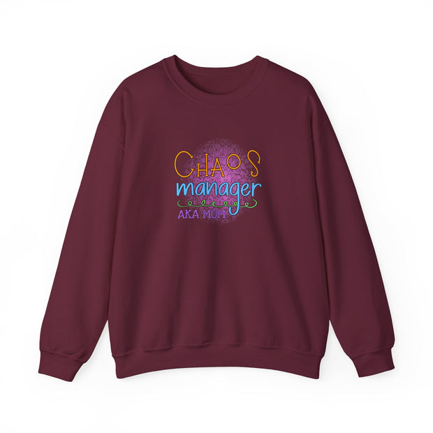 Chaos Manager Unisex Heavy Blend™ Crewneck Sweatshirt