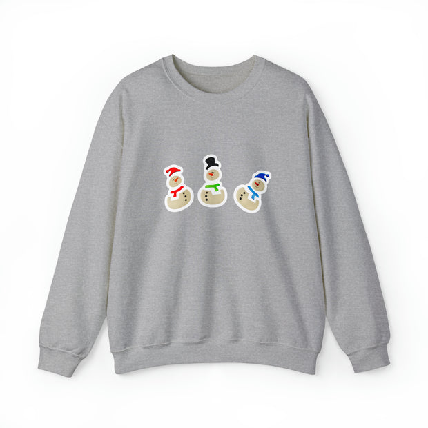 Snowmen Unisex Heavy Blend™ Crewneck Sweatshirt
