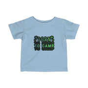 Born to Camp Infant Fine Jersey Tee