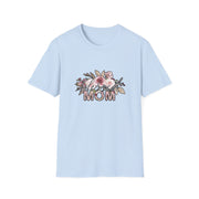 Mom Flowers Unisex Softstyle T-Shirt