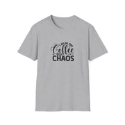 I Run on Coffee and Chaos Unisex Softstyle T-Shirt