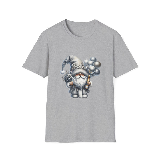 New Year Gnome Unisex Softstyle T-Shirt
