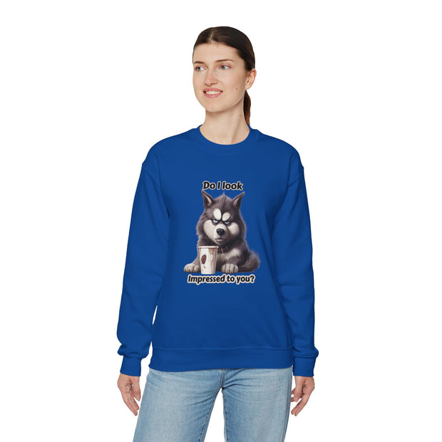 Grumpy Dog Unisex Heavy Blend™ Crewneck Sweatshirt