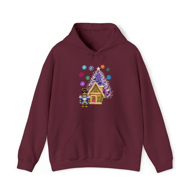 Gnome nutcracker Unisex Heavy Blend™ Hooded Sweatshirt