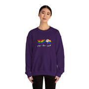 Peace Love Pride Unisex Heavy Blend™ Crewneck Sweatshirt