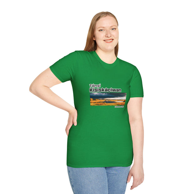 Tánsi Cree Saskatchewan Unisex Softstyle T-Shirt