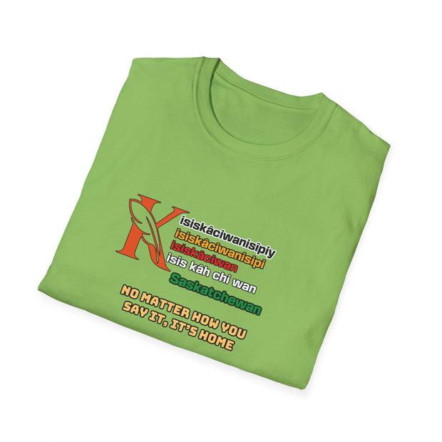 Cree Saskatchewan Unisex Softstyle T-Shirt