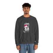 Christmas cat Unisex Heavy Blend™ Crewneck Sweatshirt