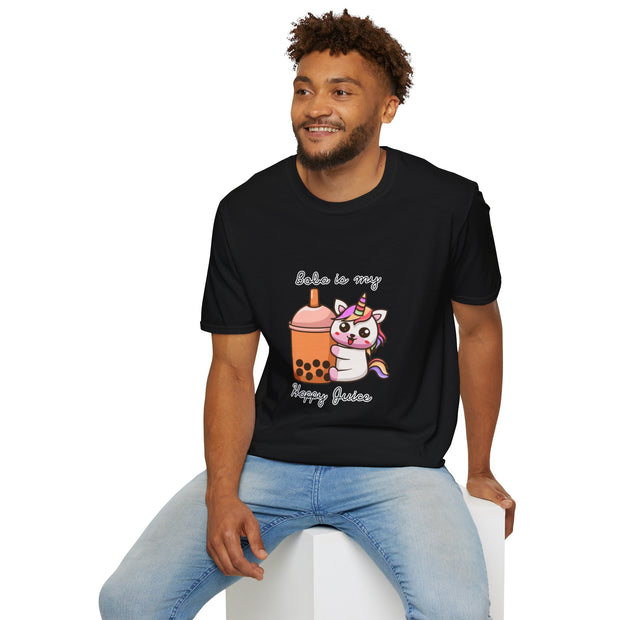 Unicorn Boba Unisex Softstyle T-Shirt