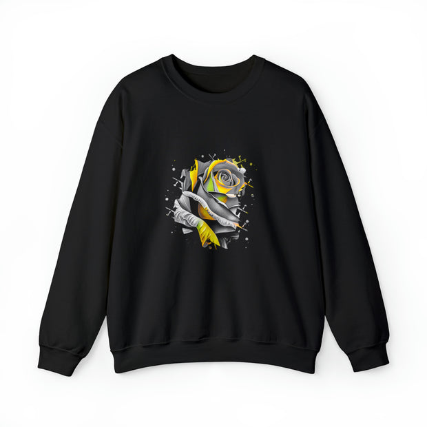 Rose Unisex Heavy Blend™ Crewneck Sweatshirt