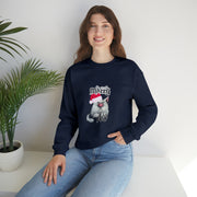 Christmas cat Unisex Heavy Blend™ Crewneck Sweatshirt