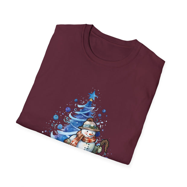 Snowman Unisex Softstyle T-Shirt