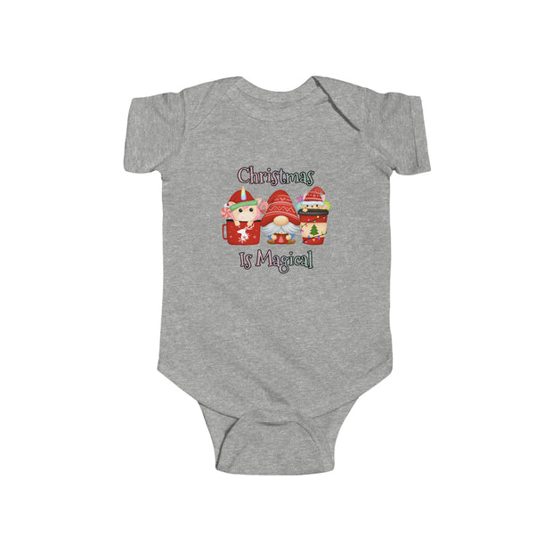 Christmas Gnomes Infant Fine Jersey Bodysuit