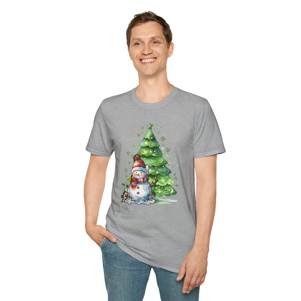 Snowman Unisex Softstyle T-Shirt