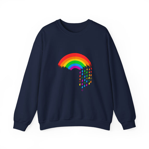 Raining Pride Unisex Heavy Blend™ Crewneck Sweatshirt