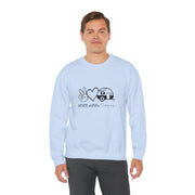 Peace Love Camping Unisex Heavy Blend™ Crewneck Sweatshirt