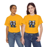 Horror Movie Cats Unisex Heavy Cotton Tee