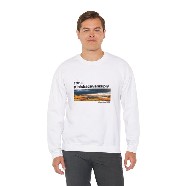 Tánsi Cree Saskatchewan Unisex Heavy Blend™ Crewneck Sweatshirt