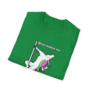 Unicorn Wine Unisex Softstyle T-Shirt