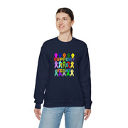 Support the Fight Unisex Heavy Blend™ Crewneck Sweatshirt