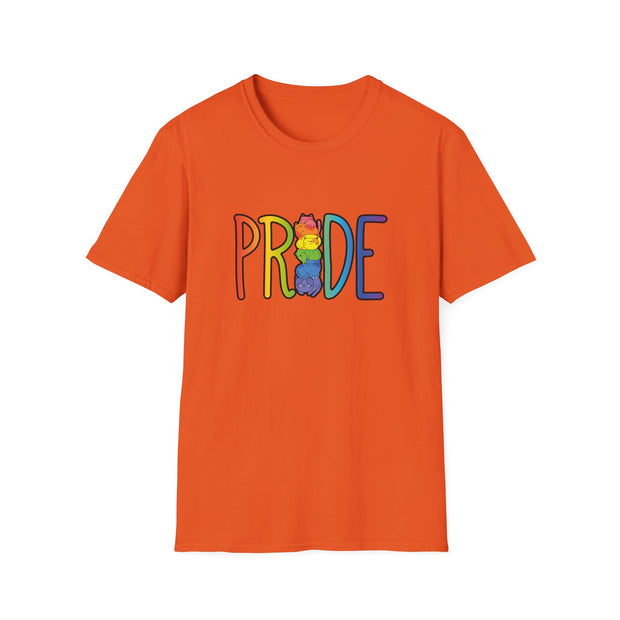 Cat Pride Tower Unisex Softstyle T-Shirt