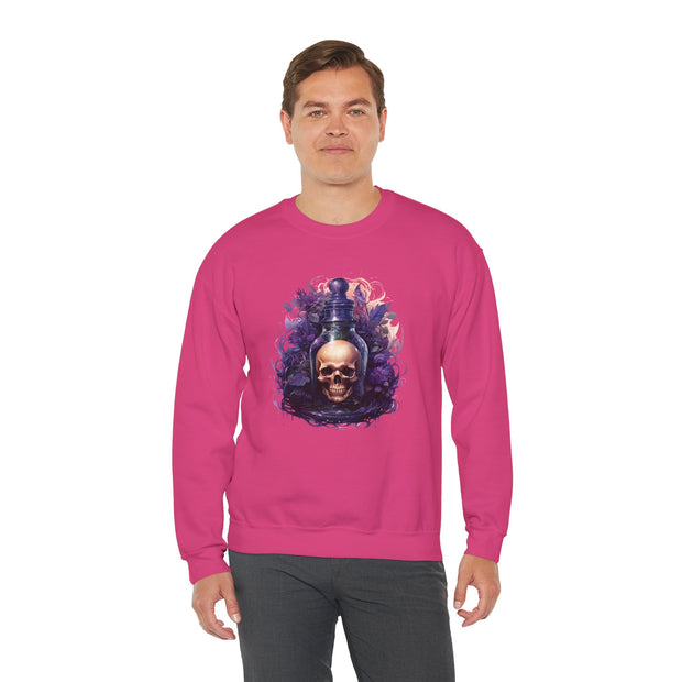 Bottled Skull Unisex Heavy Blend™ Crewneck Sweatshirt