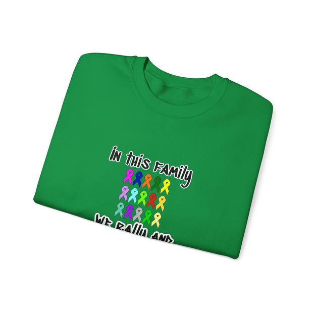 Cancer Family Support Unisex Heavy Blend™ Crewneck Sweatshirt