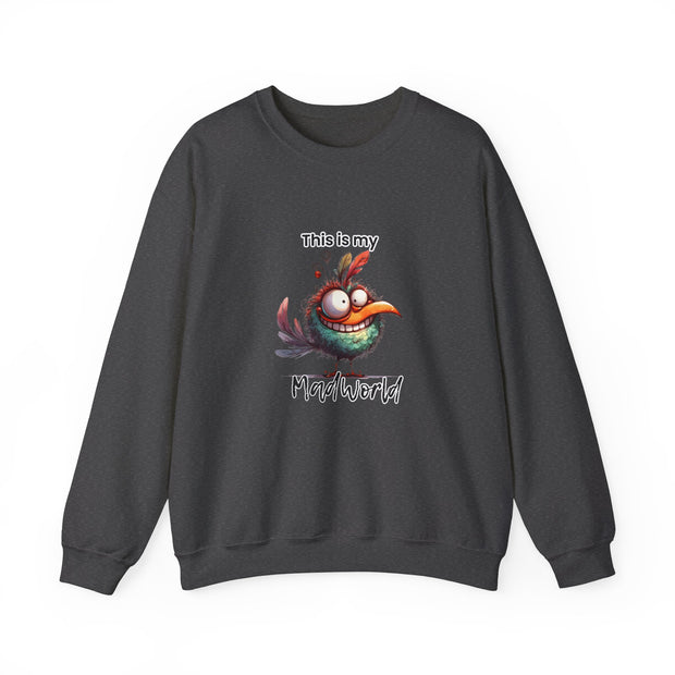 This is My Mad World Unisex Heavy Blend™ Crewneck Sweatshirt
