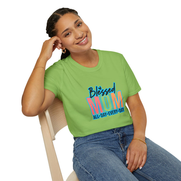 Blessed Mom Unisex Softstyle T-Shirt