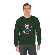 Horror Movie Cats Unisex Heavy Blend™ Crewneck Sweatshirt