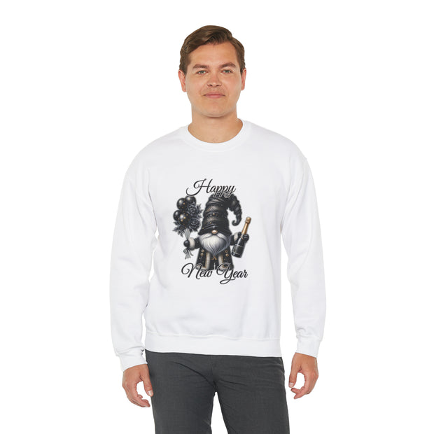 Gnome New Year Unisex Heavy Blend™ Crewneck Sweatshirt