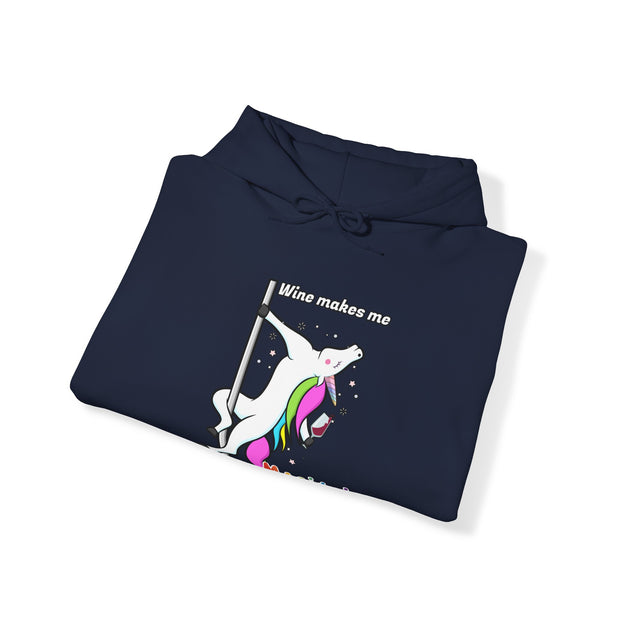 Unicorn Wine Unisex Heavy Blend™ Hooded Sweatshirt