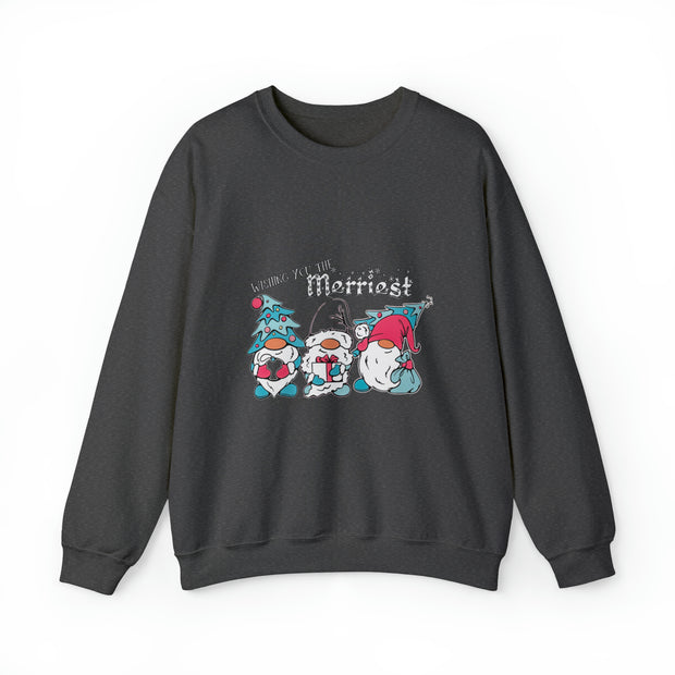 Gnome Christmas Unisex Heavy Blend™ Crewneck Sweatshirt