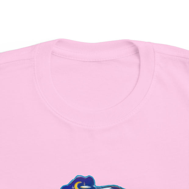 Nighttime bear Toddler's Fine Jersey Tee