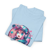 Graffiti Anime Girls Unisex Heavy Cotton Tee