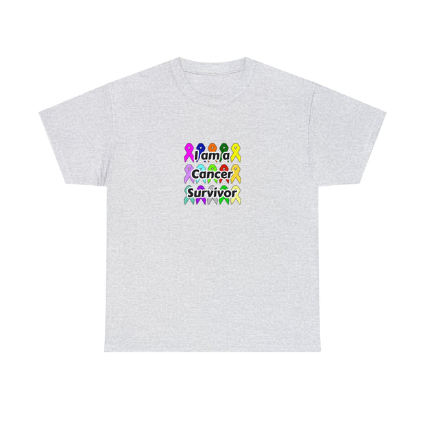 Cancer Survivor Unisex Heavy Cotton Tee