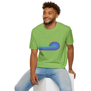 Semicircle Stripes Unisex Softstyle T-Shirt