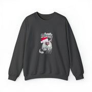 Christmas cat Unisex Heavy Blend™ Crewneck Sweatshirt