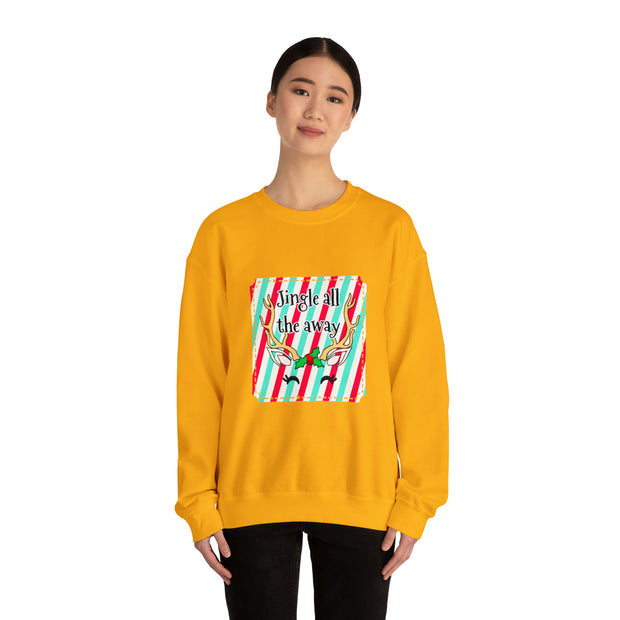 Reindeer Unisex Heavy Blend™ Crewneck Sweatshirt