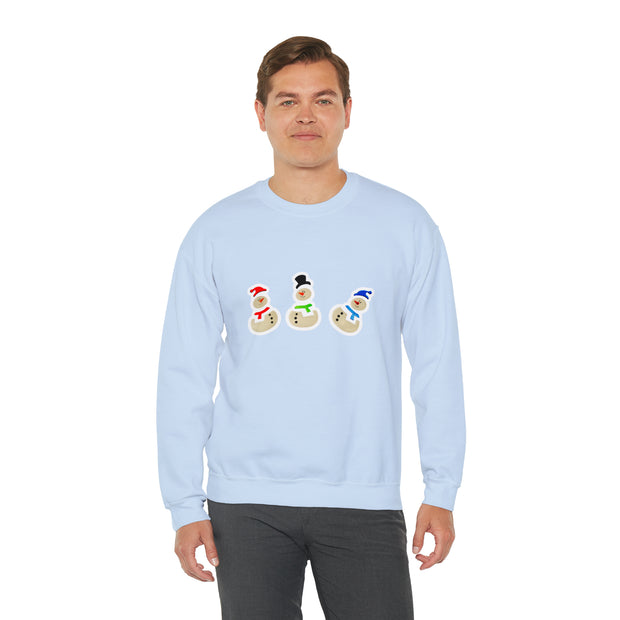 Snowmen Unisex Heavy Blend™ Crewneck Sweatshirt