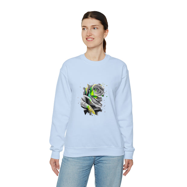 Rose Unisex Heavy Blend™ Crewneck Sweatshirt