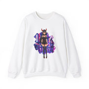 Anime Female Demon Unisex Heavy Blend™ Crewneck Sweatshirt