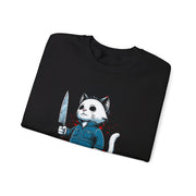 Horror Movie Cats Unisex Heavy Blend™ Crewneck Sweatshirt