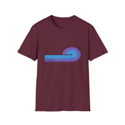 Semicircle Stripes Unisex Softstyle T-Shirt