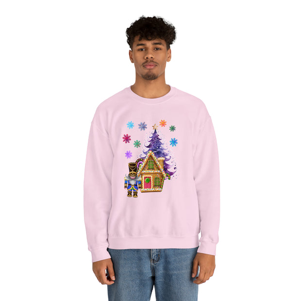 Gnome Nutcracker Unisex Heavy Blend™ Crewneck Sweatshirt