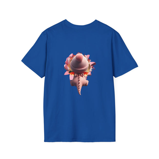 Valentines Dragon 2 Sided Unisex Softstyle T-Shirt