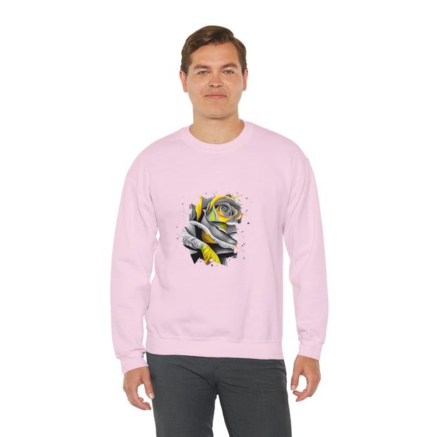 Rose Unisex Heavy Blend™ Crewneck Sweatshirt